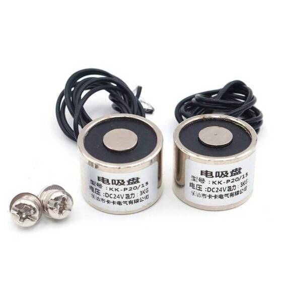 P100/40 24V DC Elektromıknatıs 240KG Tutma Gücü - 4