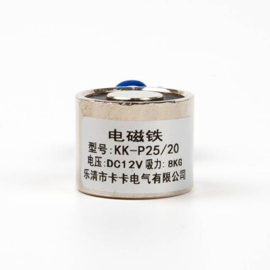 P25/20 12V DC Elektromıknatıs - 8 kg Tutma Kuvveti - 1