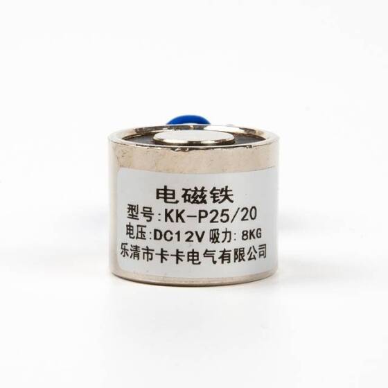 P25/20 12V DC Elektromıknatıs - 8 kg Tutma Kuvveti - 1