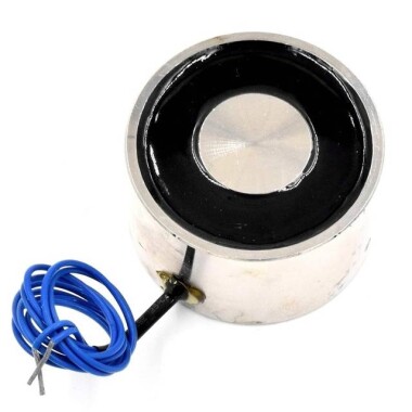 P30/25D 24V DC Manyetikliği Giderici Elektromıknatıs 15KG Tutma Gücü - 1