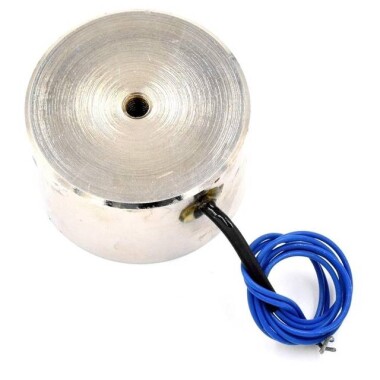 P30/25D 24V DC Manyetikliği Giderici Elektromıknatıs 15KG Tutma Gücü - 2