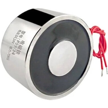P34/18 6V DC Elektromıknatıs 20KG Tutma Gücü - 1