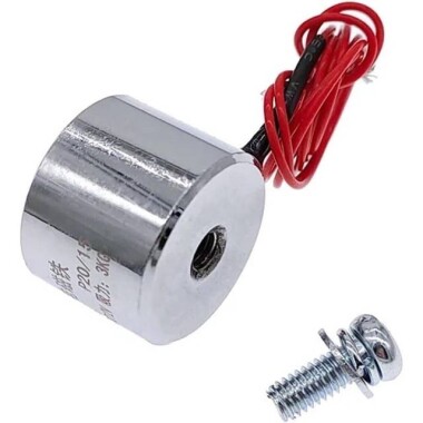 P34/25 3V DC Elektromıknatıs 25KG Tutma Gücü - 4