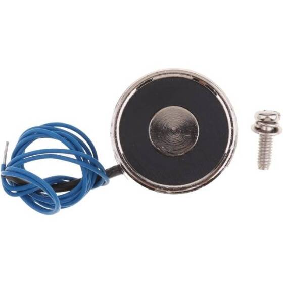 P34/25D 24V DC Manyetikliği Giderici Elektromıknatıs 30KG Tutma Gücü - 2