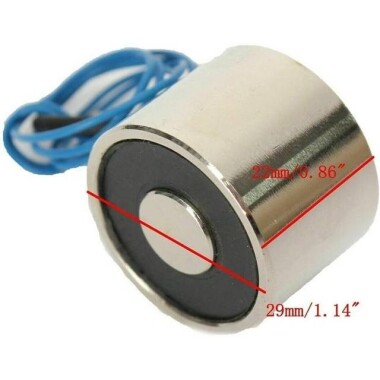 P49/21 3V DC Elektromıknatıs 45KG Tutma Gücü - 2