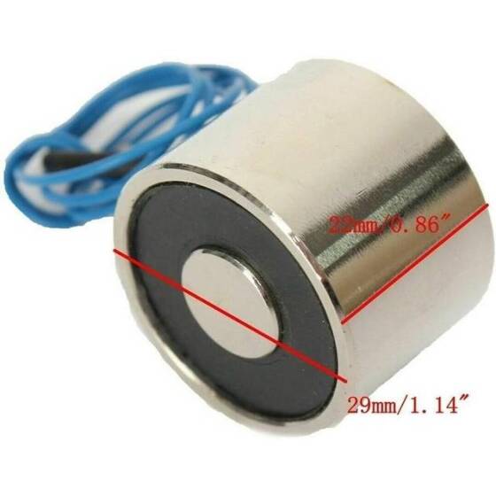P49/21 3V DC Elektromıknatıs 45KG Tutma Gücü - 2