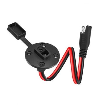 Panel Tipi Su Geçirmez SAE Konnektör - Solar Jeneratör Batarya Şarj Cihazı Uyumlu - Görsu Elektronik