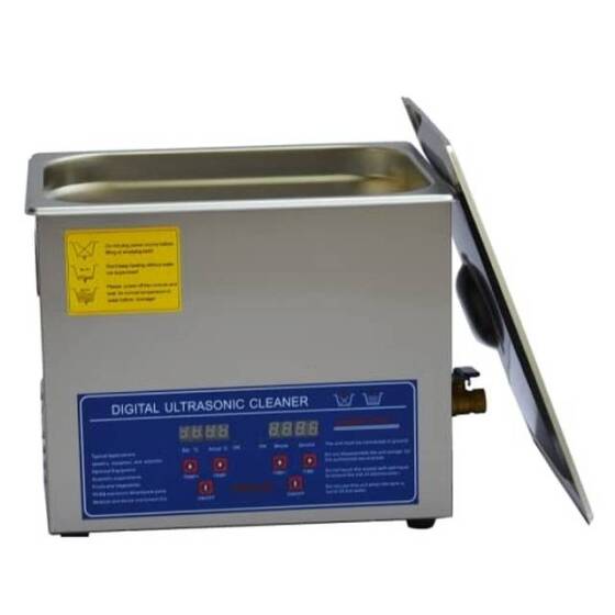 Paslanmaz Çelik Ultrasonik Temizleme Makinesi PS-40A 10L 40KHz 240W US Fişli 110V - 4