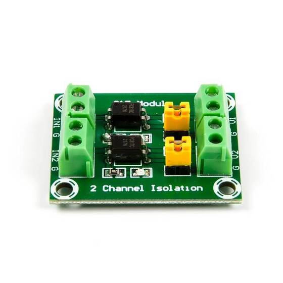 PC817 2 Kanallı Optokuplör İzolasyon Modülü - 5