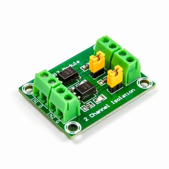 PC817 2 Kanallı Optokuplör İzolasyon Modülü - 7