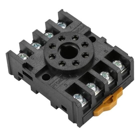 PF083A 8 Pin Vidalı Röle Soketi - 1