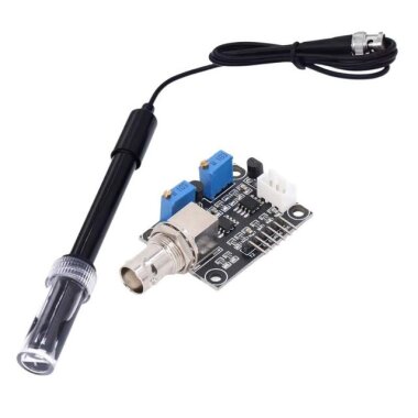 PH0-14 PH Değeri Algılama Sensörü Modülü + PH Elektrot Probu - Görsu Elektronik