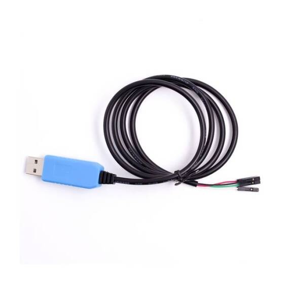 PL2303 TA USB-TTL Seri Dönüştürücü Kablo 4 Pin 1 Metre - 2