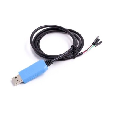 PL2303 TA USB-TTL Seri Dönüştürücü Kablo 4 Pin 1 Metre - 4