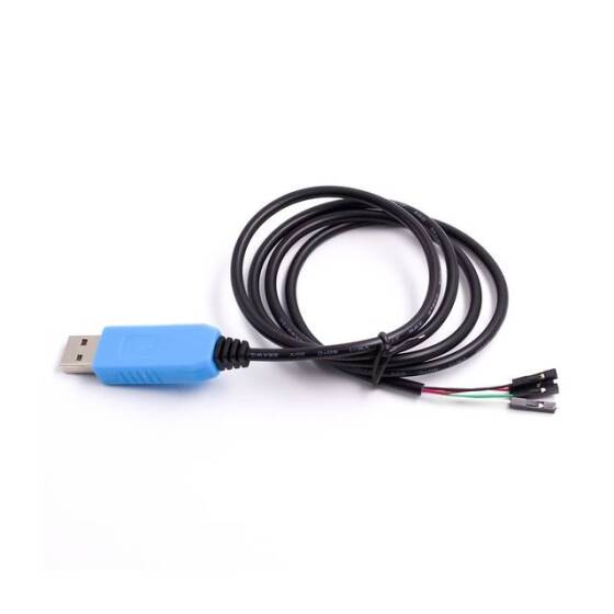 PL2303 TA USB-TTL Seri Dönüştürücü Kablo 4 Pin 1 Metre - 6