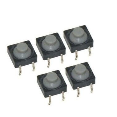 Plastik Başlı Buton 8x8x2 - Görsu Elektronik