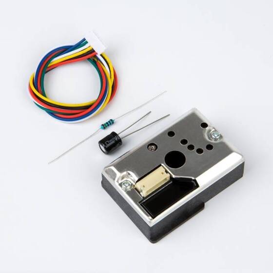 PM2.5 GP2Y1014AU0F Optik Toz Sensörü - GP2Y10 Dust Sensor Kablolu - 1