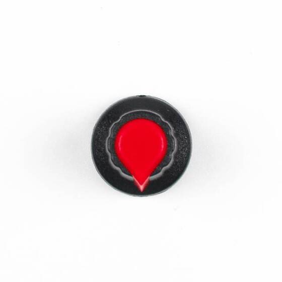 Potansiyometre Başlığı İç 6mm Dış 15mmx17mm Kırmızı Renk - 5