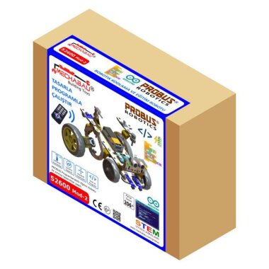 Probus Mod-2 Kodlanabilir Eğitim Robotu Demonte - EVO