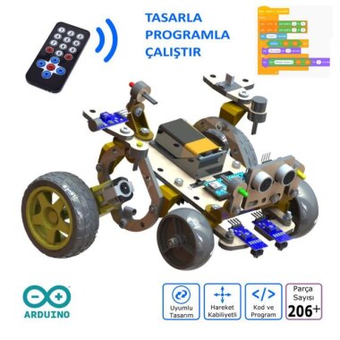 Probus Mod-2 Kodlanabilir Eğitim Robotu Demonte - 2