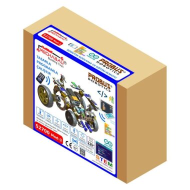 Probus Mod-3 Kodlanabilir Eğitim Robotu Demonte - EVO