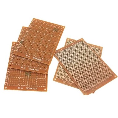 Prototip Kağıt Bakır PCB Evrensel Deney Matris Devre Kartı 3x7cm - 3