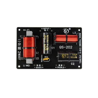 QS-202 350W 2800Hz 2 Yollu Hoparlör Crossover Ses Filtresi Frekans Bölücü - 2