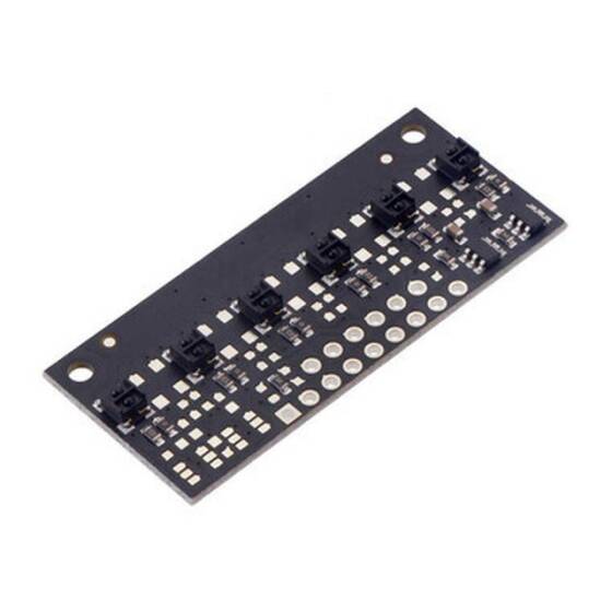 QTRX-MD-06A 6 Kanal Analog Kizilötesi Sensör Modülü - 8mm - 1