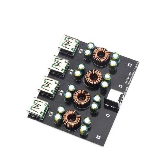 Qualcomm QC4 + QC4 Q3.0 Type C 6-32V Hızlı Şarj Devresi - 4 Kanal - 1