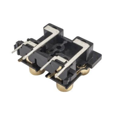 RC14 3.5mm İkili Stereo RCA Jack Dişi - PCB Tip - 2