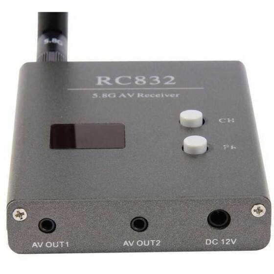 RC832 48CH 5.8G 600mW AV Alıcı Reciever - 2