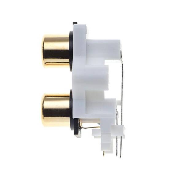 RCA-209 3.5mm Stereo RCA Jack Dişi - PCB Tip - 2
