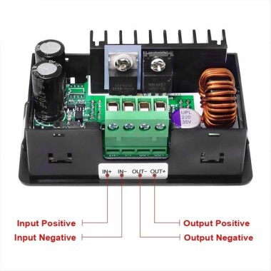 RD DPS3005 İletişim Fonksiyonu Sabit Gerilim Akım Kademeli Güç Kaynağı Modülü Gerilim Dönüştürücü LCD Voltmetre 30V 5A - 2