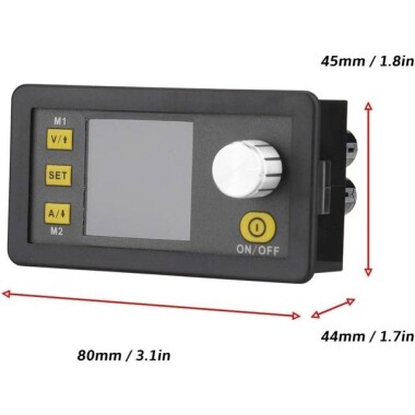 RD DPS5005 İletişim Sabiti DC-DC Gerilim Akım Kademeli Güç Kaynağı Modülü Buck Gerilim Dönüştürücü Voltmetre 50 V 5A - 3