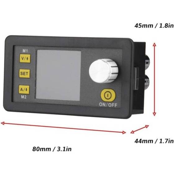 RD DPS5005 İletişim Sabiti DC-DC Gerilim Akım Kademeli Güç Kaynağı Modülü Buck Gerilim Dönüştürücü Voltmetre 50 V 5A - 3