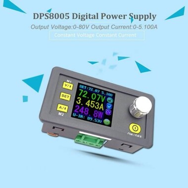 RD DPS8005 Programlanabilir Sabit Gerilim Akım Kademeli Güç Kaynağı Modülü Voltmetre Ampermetre Buck Dönüştürücü 80V 5A USB İletişim Kartı + Bluetooth Kartlı - 3