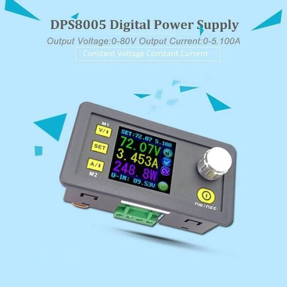 RD DPS8005 Programlanabilir Sabit Gerilim Akım Kademeli Güç Kaynağı Modülü Voltmetre Ampermetre Buck Dönüştürücü 80V 5A USB İletişim Kartı + Bluetooth Kartlı - 3
