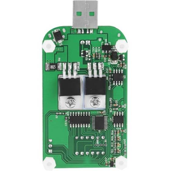 RD LD35 USB Arayüzü Elektronik Yük Direnci Deşarj Akü Testi LED Ekran Fan Ayarlanabilir Akım Gerilimi 5A 35W - 5