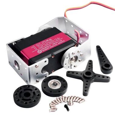 RDS51150 150KG Dijital Servo Motor 180° - U Servo Braket Dahil - DSSERVO