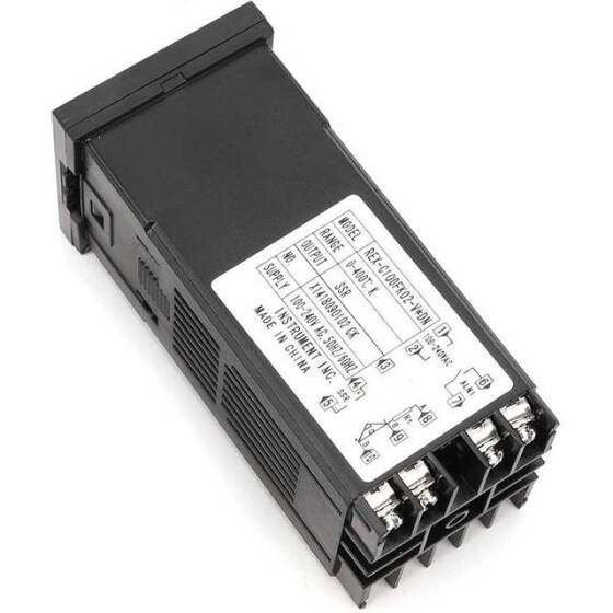 REXC100 Termostat + CJX2-0910 + K Termokupl 1m Prob Sensör Rölesi 220V Çıkış TC(K- J-S-E) / RTD (PT100- CU50) Üniversal Giriş - 3