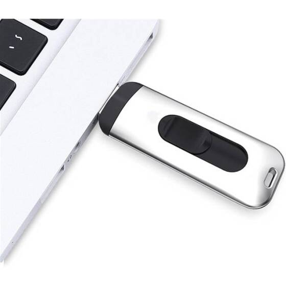 Robot Cube Siyah U308 Yüksek Hızlı U Disk USB3.2 Gen1 512GB - 5