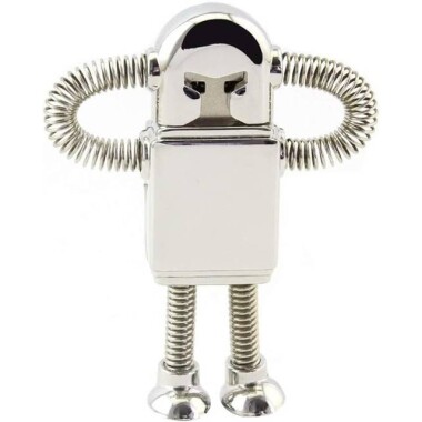 Robot Cube Gümüş U102 Kapaklı U Disk USB2.0 2GB - 1