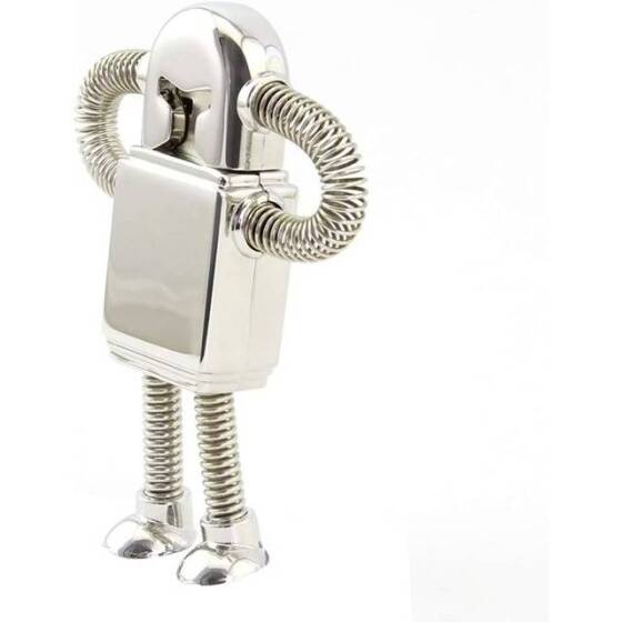 Robot Cube Gümüş U102 Kapaklı U Disk USB2.0 4GB - 2