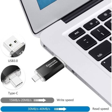 Robot Cube Gümüş U301 Yüksek Hızlı Metal U Disk USB3.0 64GB - 5
