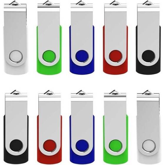 Robot Cube Gümüş U305 360 Derece Dönebilen U Disk USB3.2 16GB - 1