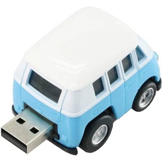 Robot Cube Mavi U102 Kapaklı U Disk USB2.0 32GB - 5
