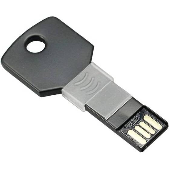 Robot Cube Siyah U102 Kapaklı U Disk USB2.0 32GB - 4