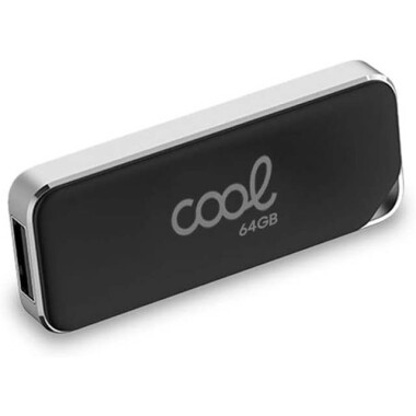 Robot Cube Siyah U102 Kapaklı U Disk USB2.0 64GB - 3