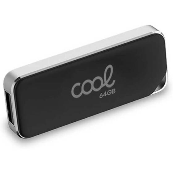 Robot Cube Siyah U102 Kapaklı U Disk USB2.0 64GB - 3
