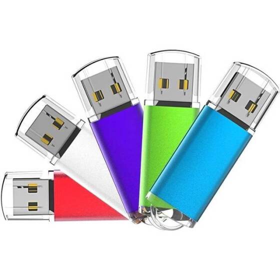 Robot Cube Siyah U102 Mini Kapaklı U Disk USB2.0 1GB - 1
